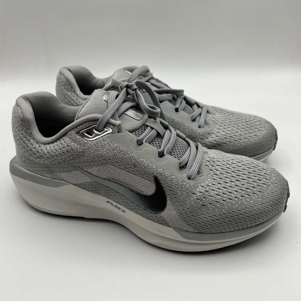 Nike Winflo 11 Shoes Womens 6.5 Grey Mesh Air Cushlon Running Sneakers